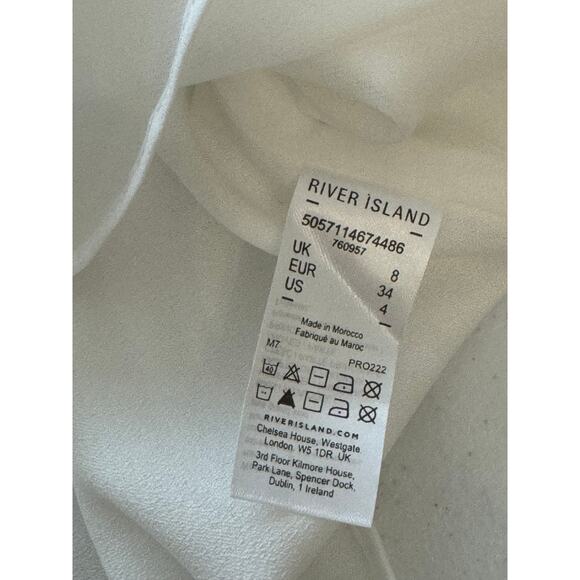 New ~ RIVER ISLAND ~ Cowl Neck Chain Strap Camisole 4 - Picture 8 of 8